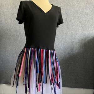 Colorful Fringe Tee/Dress 🌈